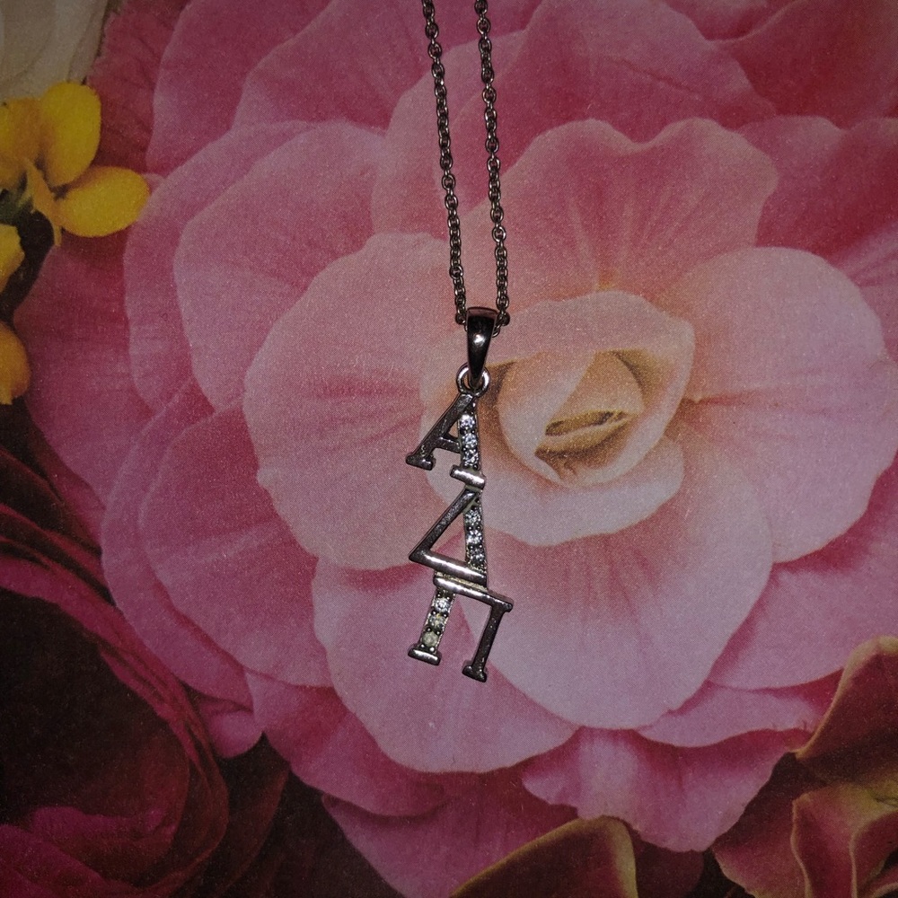 Alpha Delta Pi Lavalier (Sterling Silver)